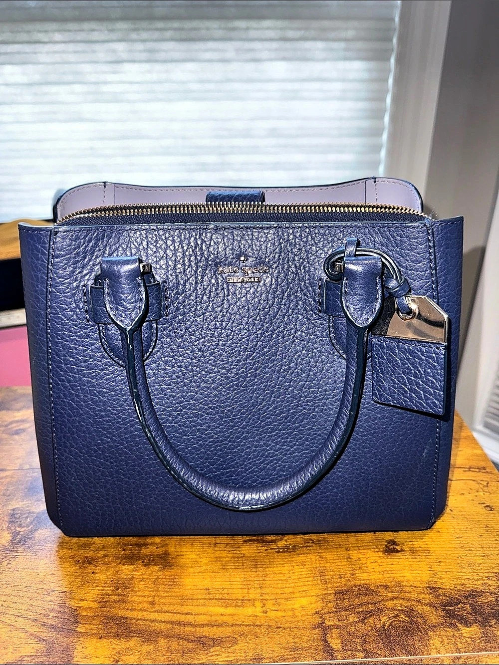 Coach Blue Satchel Like New